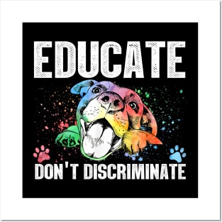 Educate Do Not Discriminate Posters and Art